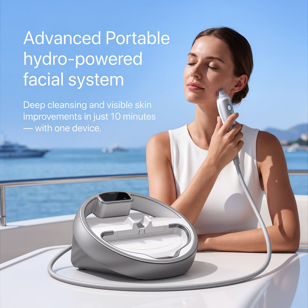 Beautyfish R5 Hydro Cleanse System | At-Home Deep Pore Cleanse Face Device