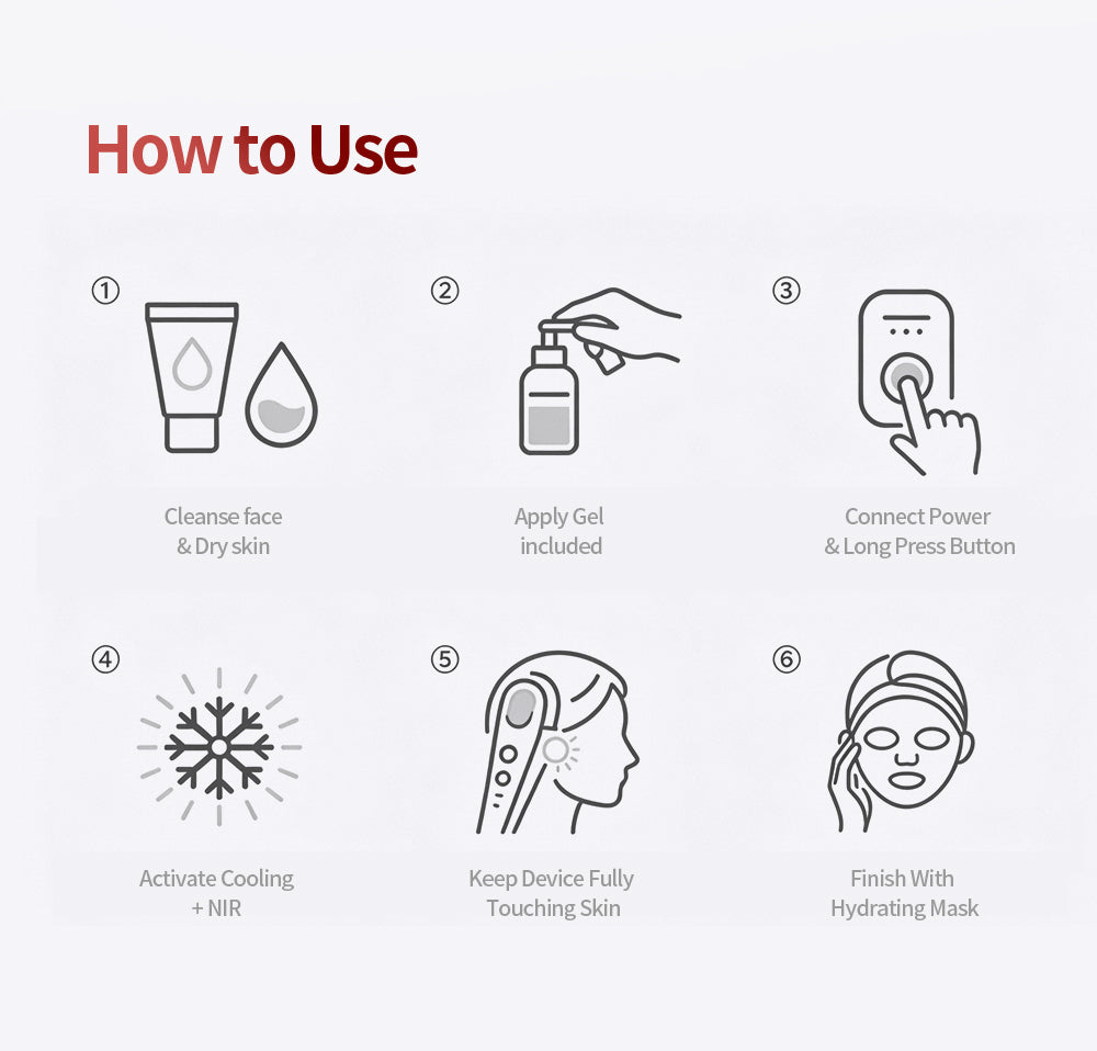Beautyfish P6 NIR Skin Rejuvenator | Professional Anti-Aging NIR Therapy at Home