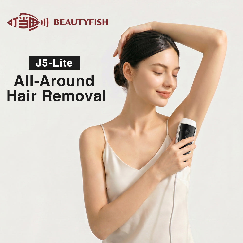 Beautyfish J5 IPL Hair Removal Kit, 3-in-1 System, J5 IPL Hair Removal Kit
