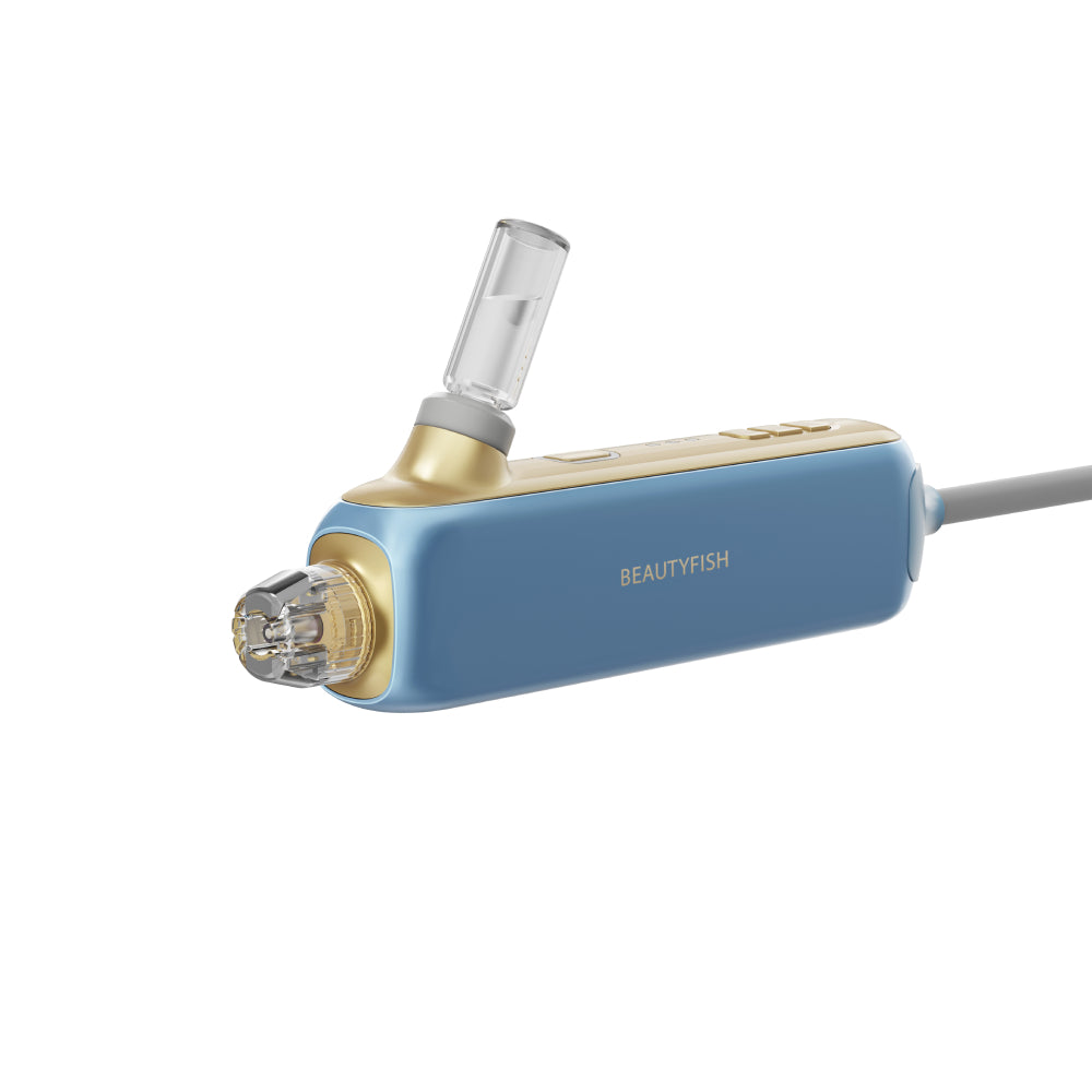 Beautyfish W6 Non-invasive Hydra Jet Injector | Professional Needle-Free Serum Infusion Facial Device