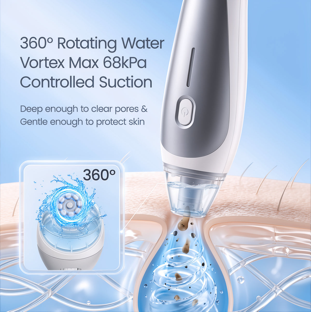 Beautyfish R5 Hydro Cleanse System | At-Home Deep Pore Cleanse Face Device