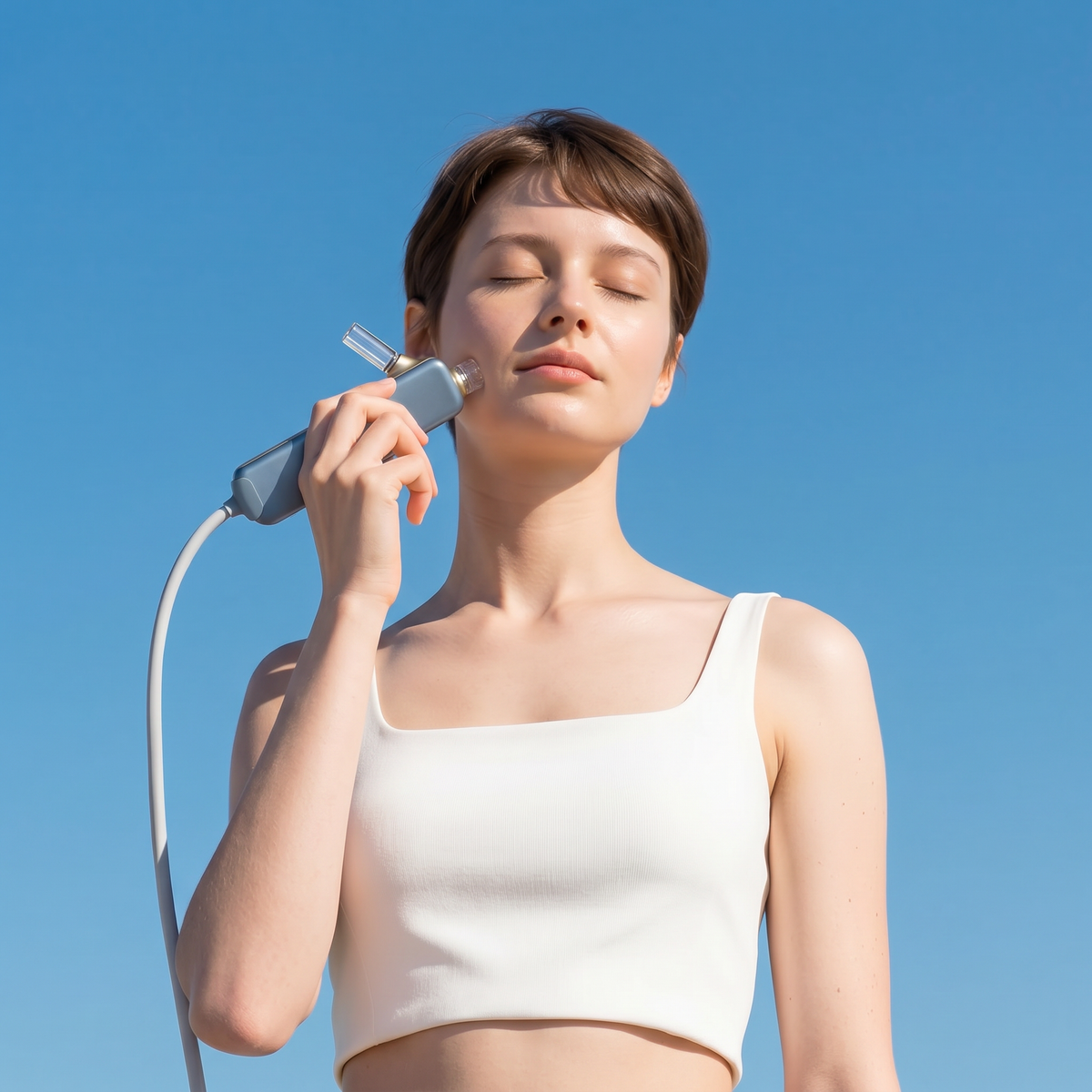 Beautyfish W6 Non-invasive Hydra Jet Injector | Professional Needle-Free Serum Infusion Facial Device